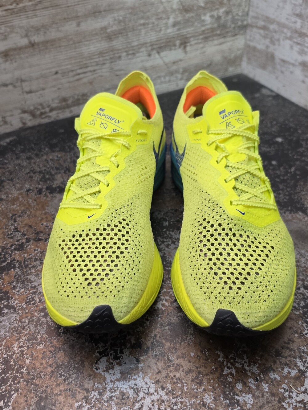 Mens Nike VaporFly 3 Running Shoes Sz 10 Used Marathon Distance Relay - Picture 3 of 6